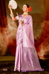 Tulip Vol 1 By Saroj Soft Cotton Linen Designer Sarees Catalog
